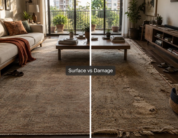 time for rug replacement
